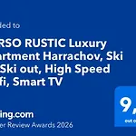 アパート Corso Rustic Luxury Harrachov, In - Out, Free Parking, High Speed Wi-fi, Smart Tv ハルラホフ