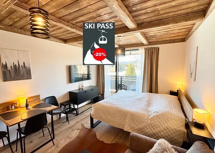 Apartamento Corso Rustic Luxury Harrachov, In - Out, Free Parking, High Speed Wi-fi, Smart Tv